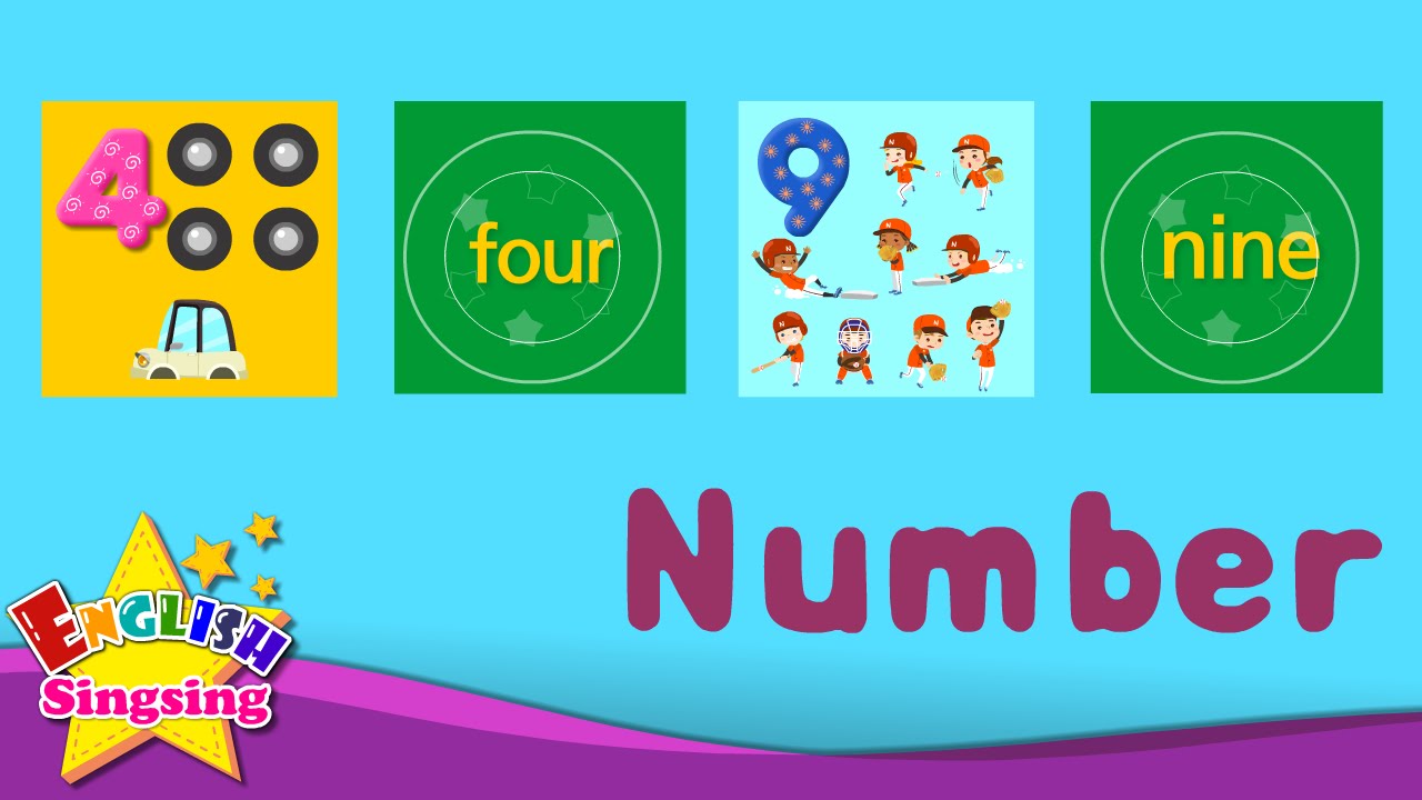 Kids Vocabulary - Number 123 - Learn English Vocabulary for Kids - English Educational Video