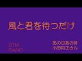 風と君を待つだけ  小田和正さん DTMピアノ