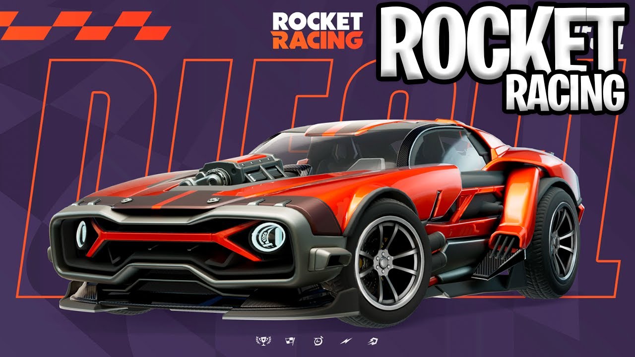 LANÇOU O ROCKET RACING, O ROCKET LEAGUE DE CORRIDA, OLHA QUE INCRÍVEL ...