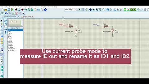 task 1 diode characteristic using proteus vsm