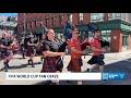 Soccer fans embrace U.S. culture as World Cup brings international fans abroad
