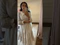 Raindrops in Spring Dress Try On