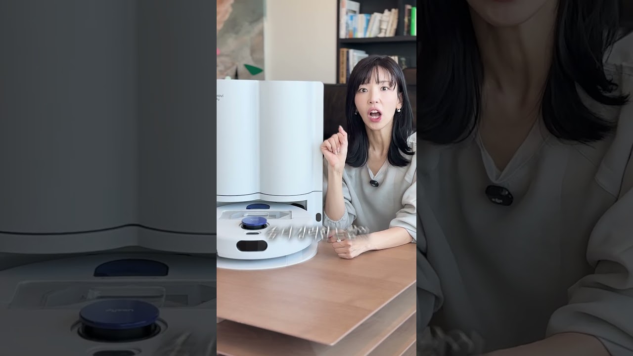 새로운 물걸레 패드로 더욱 완벽한 청소?! 다이슨 r2 뉴로비 로봇 청소기