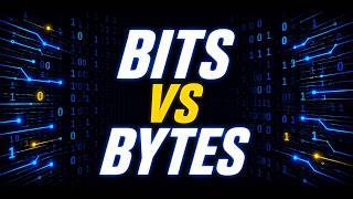 Bits vs Bytes | What Do KB, MB, GB & TB Actually Mean | What's the Difference 🤯