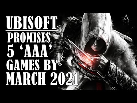 Video: Ubisoft Belooft Vijf Triple-A-games Voor April 2021