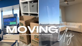 MOVING VLOG: MOVING CROSS COUNTRY TO HOUSTON + LIVING ALONE FOR THE FIRST TIME