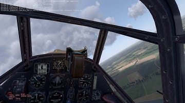 IL2: Cliffs of Dover: Midair Crash & Safe Landing (BF109 E-3)