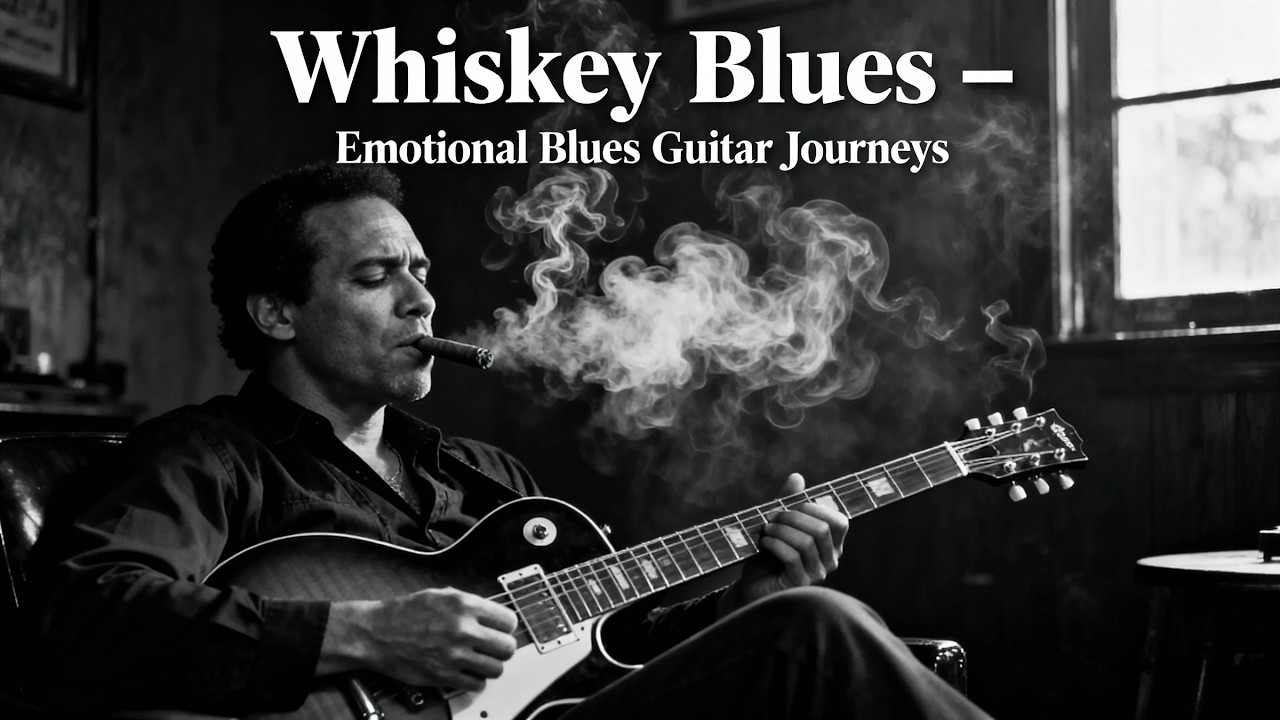 Whiskey Blues – Emotional Blues Guitar Journeys & Relaxing Vibes