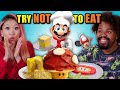 Try Not To Eat Challenge - Super Mario Bros. Food | People Vs. Food