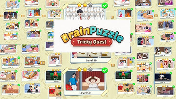 Brain Puzzle: Tricky Quest – All Levels Gameplay Walkthrough #brainpuzzle #gameplay #level #gaming