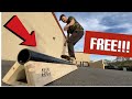 HOW TO GET A GRIND RAIL FOR FREE!!!