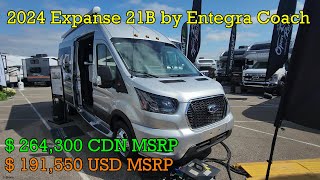 Vanlife Luxury  2024 Expanse 21B by Entegra Coach