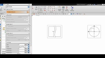 PROJECTION VIEW VIEW BREAK DETAILED VIEW IN NX