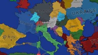 I simulate the future of Europe for 500 years in Age of Conflict: World War Simulator