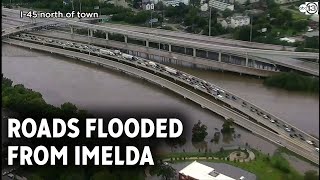 This is what flooded Houston looks like from the air