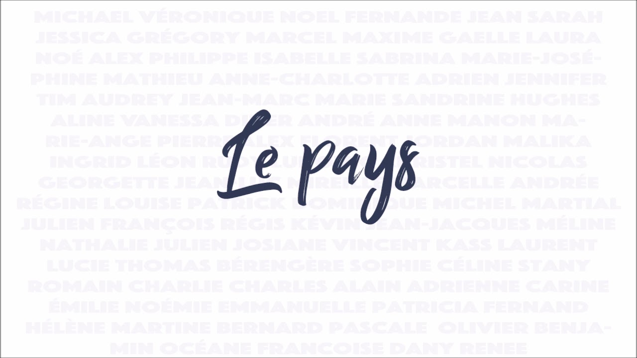 Watch THE HEAD - Le pays on YouTube Watch THE HEAD - Le pays on YouTube