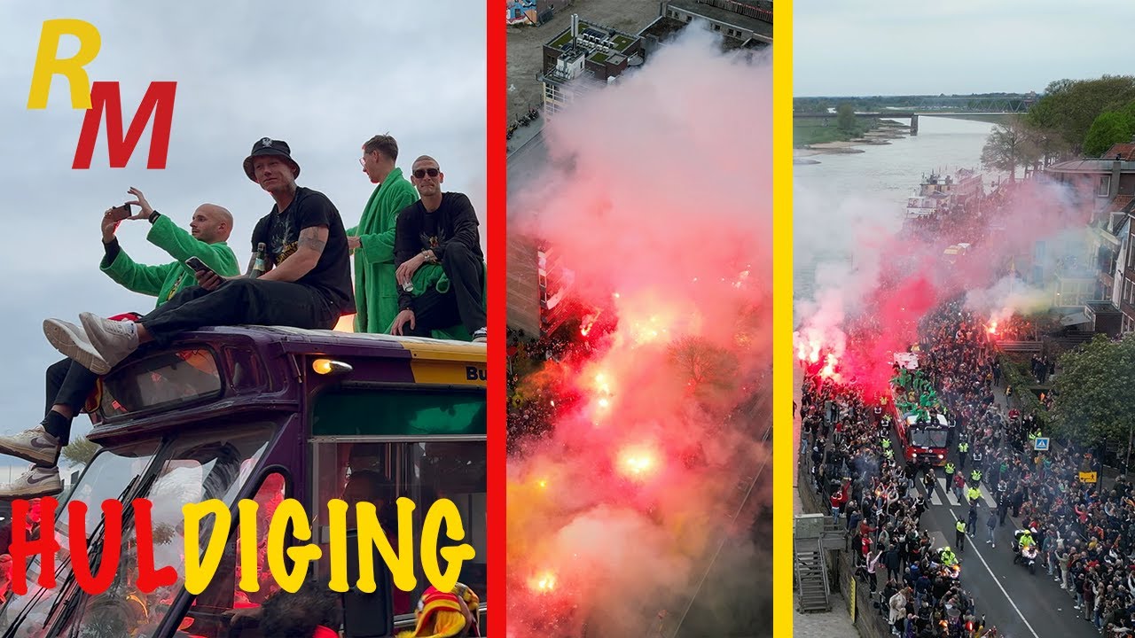 Huldiging Go Ahead Eagles na Winst KNVB Bekerfinale 🏆🦅