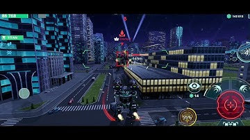 Orochi devastating a titan. War Robots.