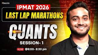 IPMAT Indore 2026 Quant Marathon 1
