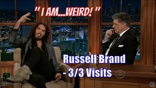 Russell Brand  Two Crazy, CRAZY Comedians  3/3 Visits In Chronological Order