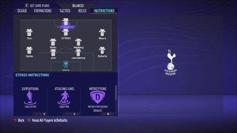 FIFA 21 Custom Tactics - Recreate 4-2-3-1 of Spurs + Instructions - Replicate real system