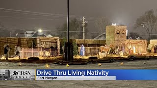 There Is A Drive Thru Living Nativity In Fort Morgan