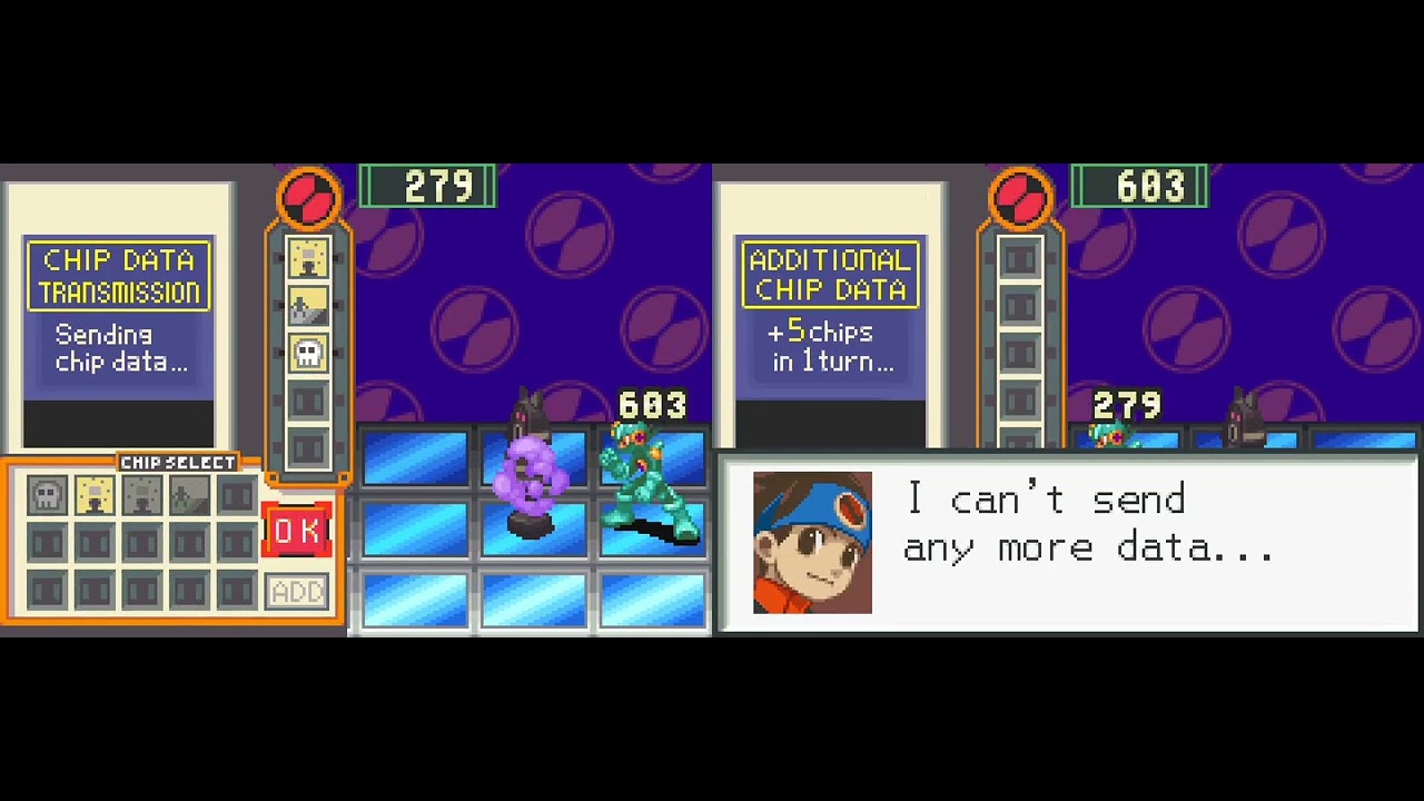 Battle Network 1 PvP: Entitas (left) vs AndMySax (right)