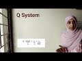 Q system of supports by a First year mining Student