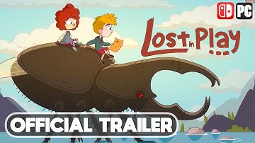 Lost in Play - Official Trailer (New Hand-Drawn Puzzle Adventure Game)