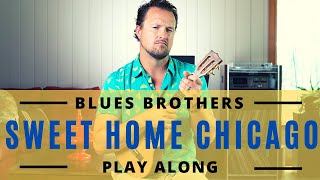 Video thumbnail of "Sweet Home Chicago | The Blues Brothers | Ukulele Play Along"