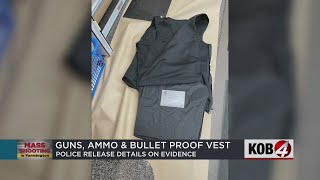 Farmington police release note found on gunman following mass shooting