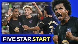 Barcelona hit FIVE in La Liga Opener | No striker, No problem