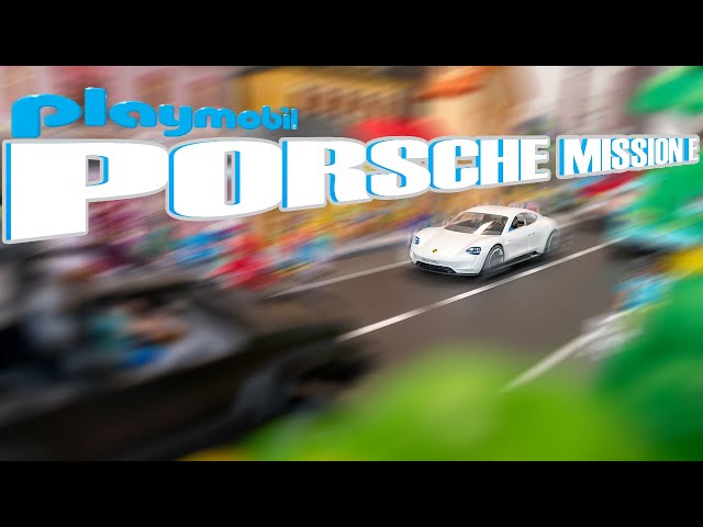 Playmobil Unboxing - 70765 - Porsche Mission E 