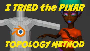 I Tried the PIXAR Topology Method.