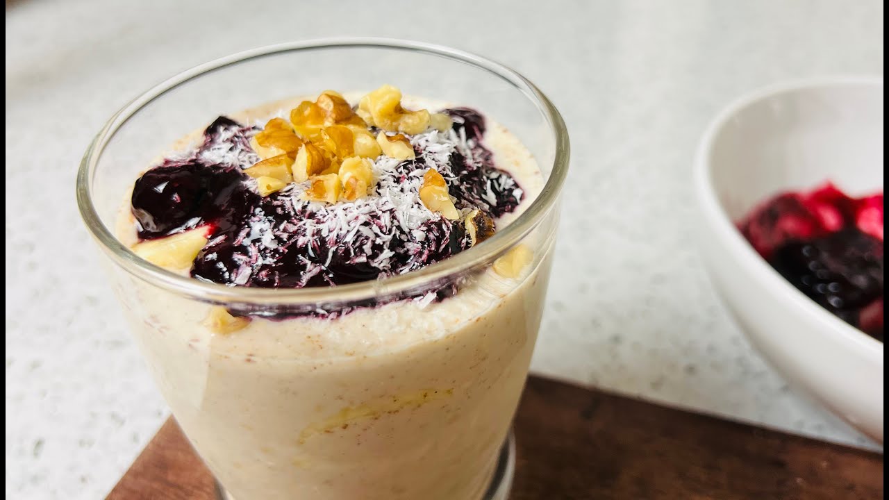 Blueberry Overnight Oats Weight Loss Recipe Overnight Oats Healthy