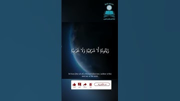 مَثَلُ نُورِهِ كَمِشْكَاةٍ فِيهَا مِصْبَاحٌ ... 🌟 الشيخ ابو بكر الشاطري 🌟 سورة النور