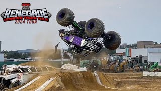 Renegade Monster Trucks Gaithersburg, MD 8/15/24 FULL SHOW With BACKFLIP!
