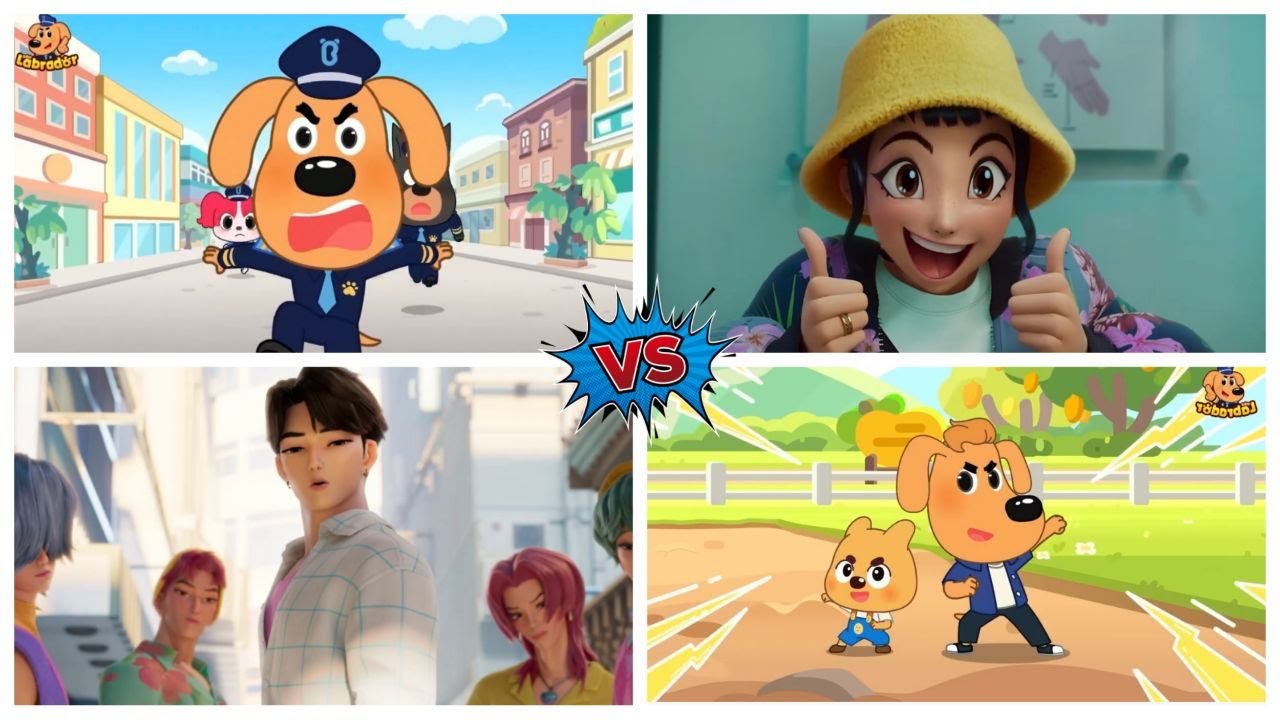 TILES HOP K-POP DEMON HUNTERS 🆚 SHEFF LABRADOR EDM RUSH