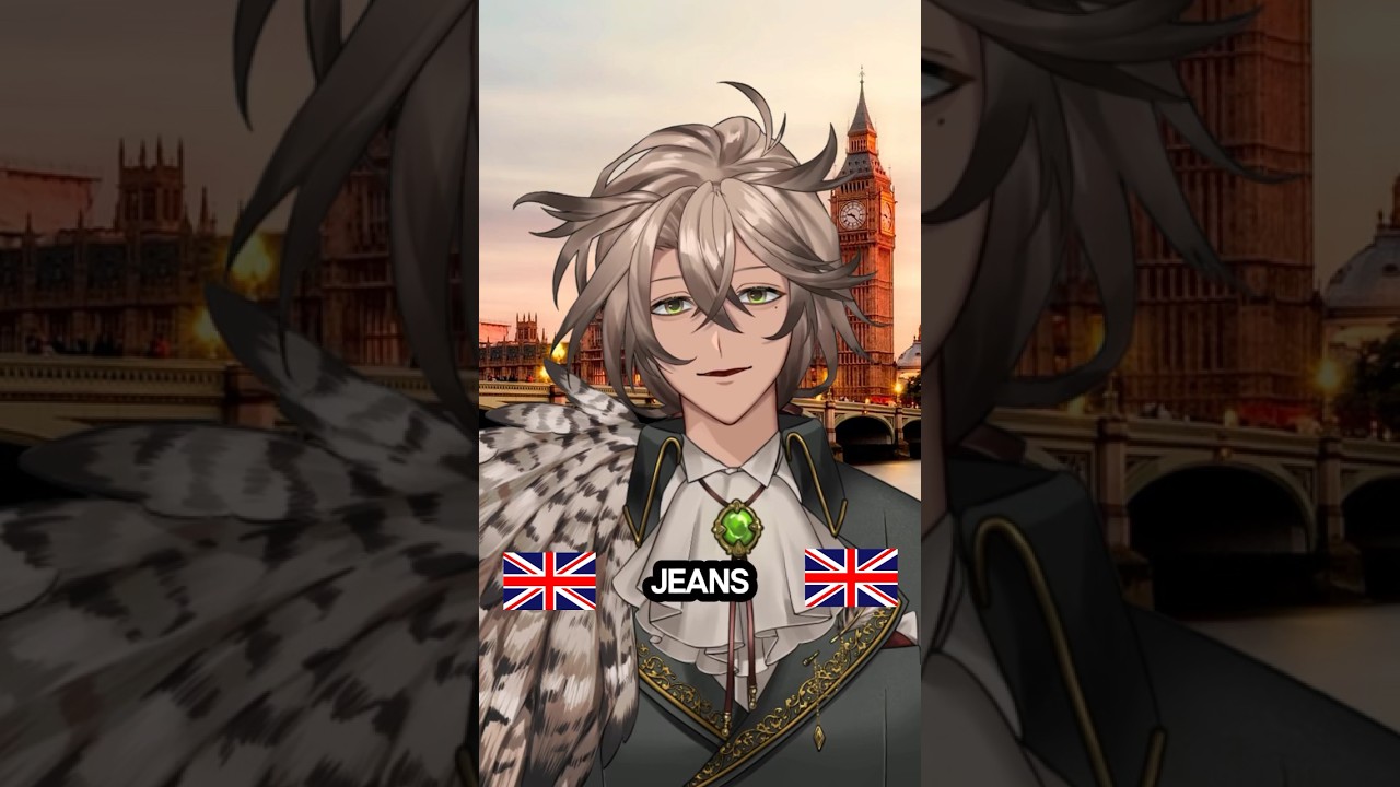 This word is MOSTLY international! #vtuber #duolingo #multilingual #malevtuber #jeans