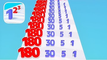 BEST MOBILE GAMES : NUMBER MASTER, COUNT MASTERS, MARBLE RUN