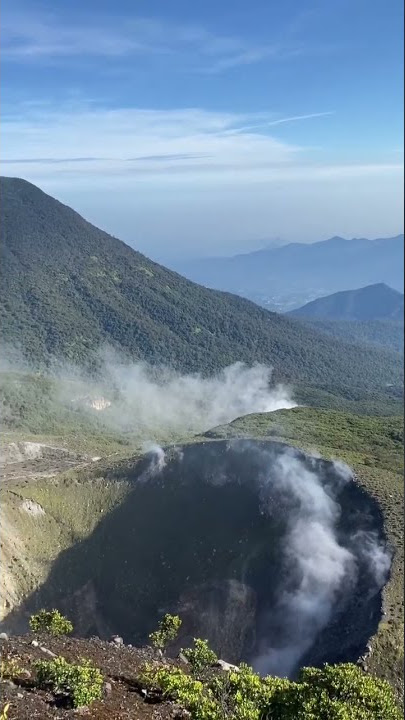 Kawah gunung gede #shorts