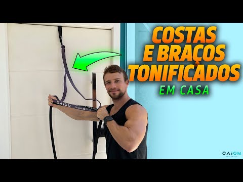 Como TONIFICAR COSTAS e BRAÇOS em casa