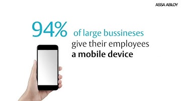 Turn your smartphone into a key with smart mobile credentials.