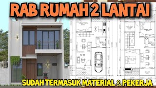 RAB 2-STOREY HOUSE ‼️ MINIMALIST 2-STOREY HOUSE SIZE 6X12 METERS RAB 2-STOREY HOUSE ‼️ MINIMALIST 2-STOREY HOUSE SIZE 6X12 METERS
