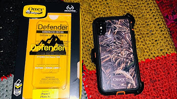 iPhone X otterbox defender case