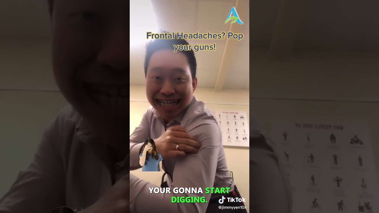 Frontal headaches? Pop your guns!