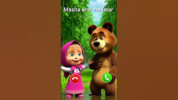 Masha And The Bear Is Calling Ringtone Smartphone Mashaandbear 