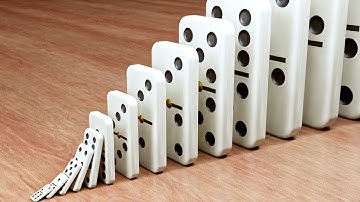 10 Hours of Domino Effect and Satisfying Chain Reactions
