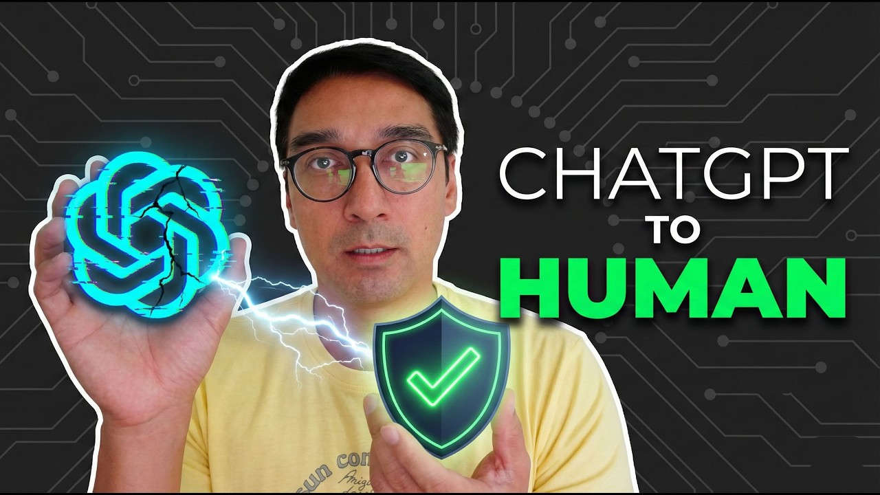 Как сделать ChatGPT незаметным: метод, полностью основанный на человеческом факторе??