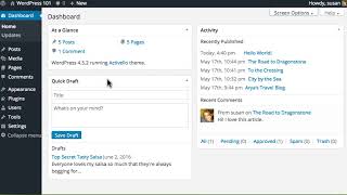 Managing comments in wordpress